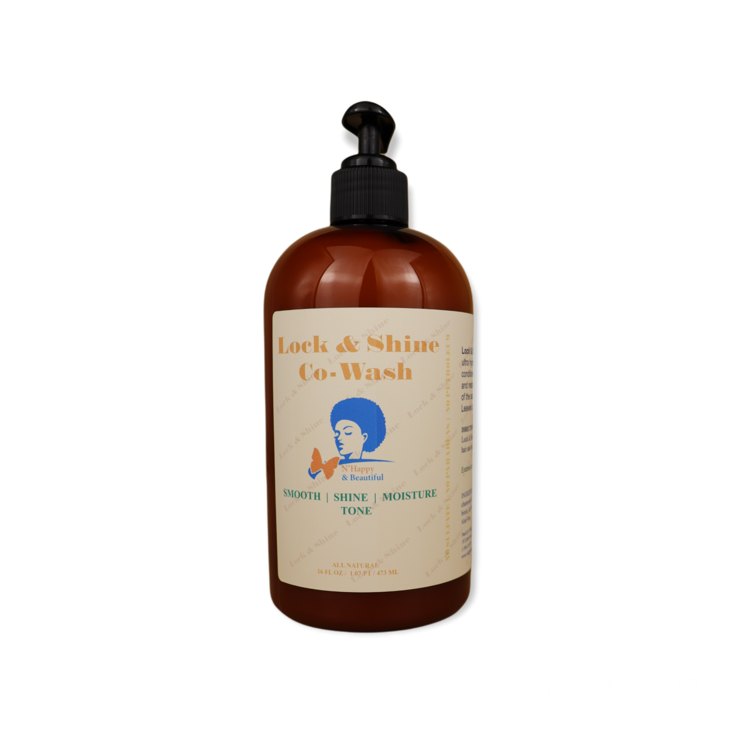 Loc & Shine Co-wash / Wholesale / Private label / pack of 12 / 16 oz container