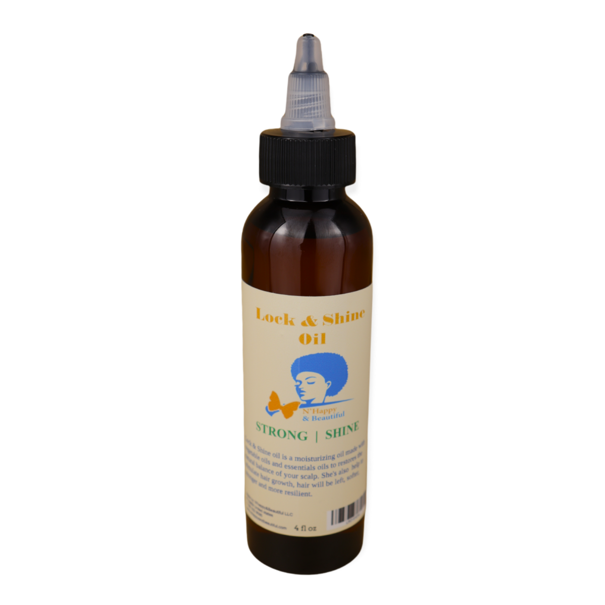 Loc & Shine oil / Private label / pack of 24 / 4 oz bottles