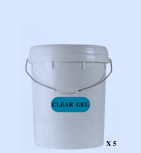 Bulk Products / Clear Curly Hair Gel (640 Oz / Gallon)