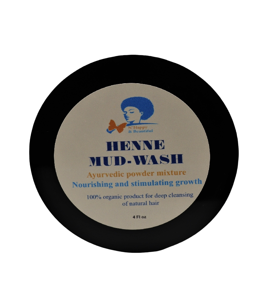 Adult Mud wash Powder / Wholesale / Private label, 4 oz container