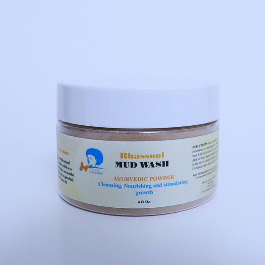 Bulk Kids Shampoo Powder / Mud wash / Rhassoul organic cleanser / 128 oz container