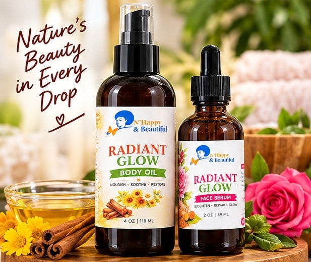 RADIANT GLOW BUNDLE / Body and face serum