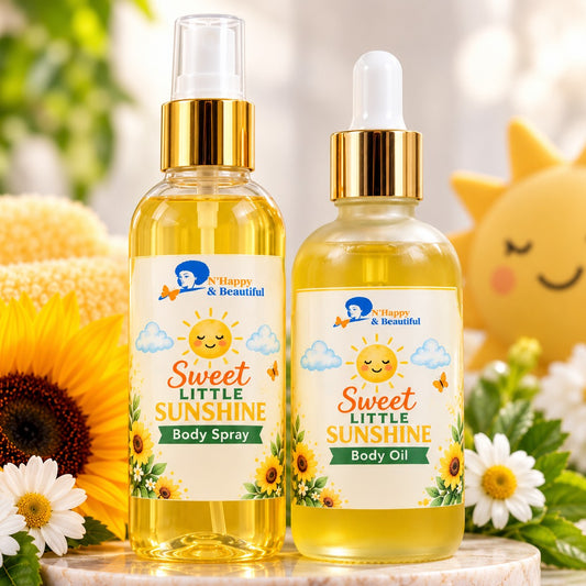 Sweet Little Sunshine bundle / body oil & spray